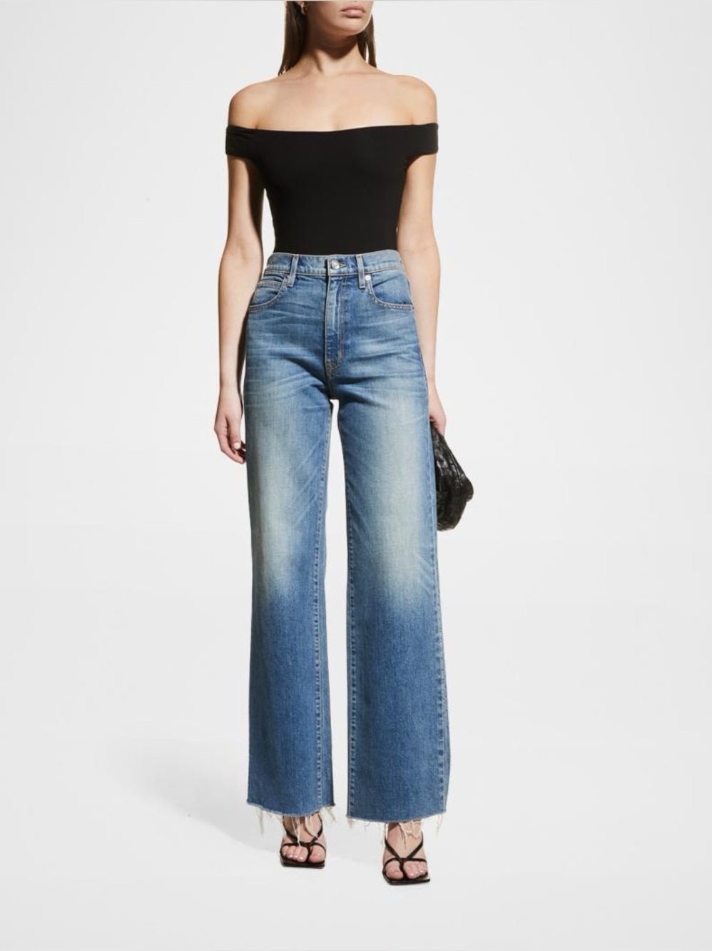 SLVRLAKE Grace Raw Hem Jean